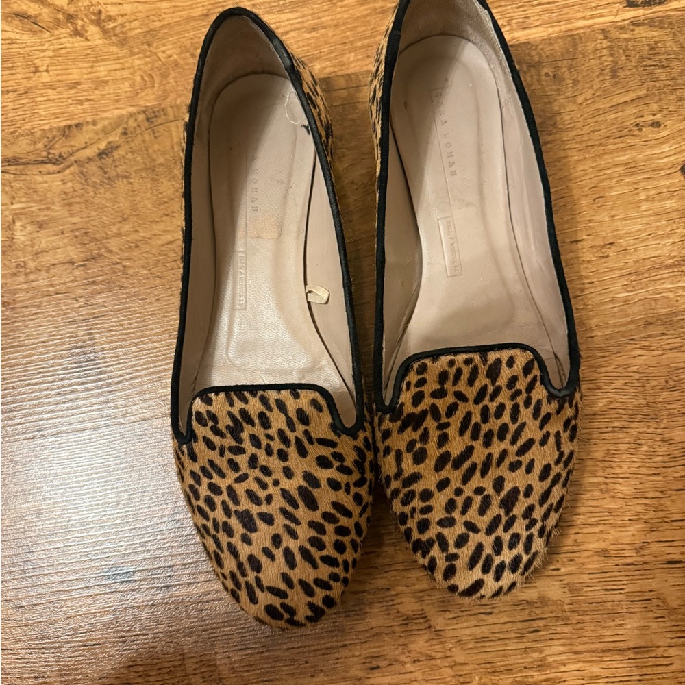 Zara Leopard Print Women's Loafers